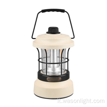 WASON 2023 Nuovo arrivo ARIRO IN ARRIVOLE ATTRAPPOSTO AUTROUROOR Vintage Camping Lantern Stepless Dimming USB-C RECUNGABILE CAMPO OEM OEM Colore OEM